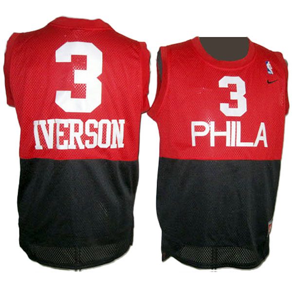 76ers Allen%20Iverson%20Classics Red Jersey